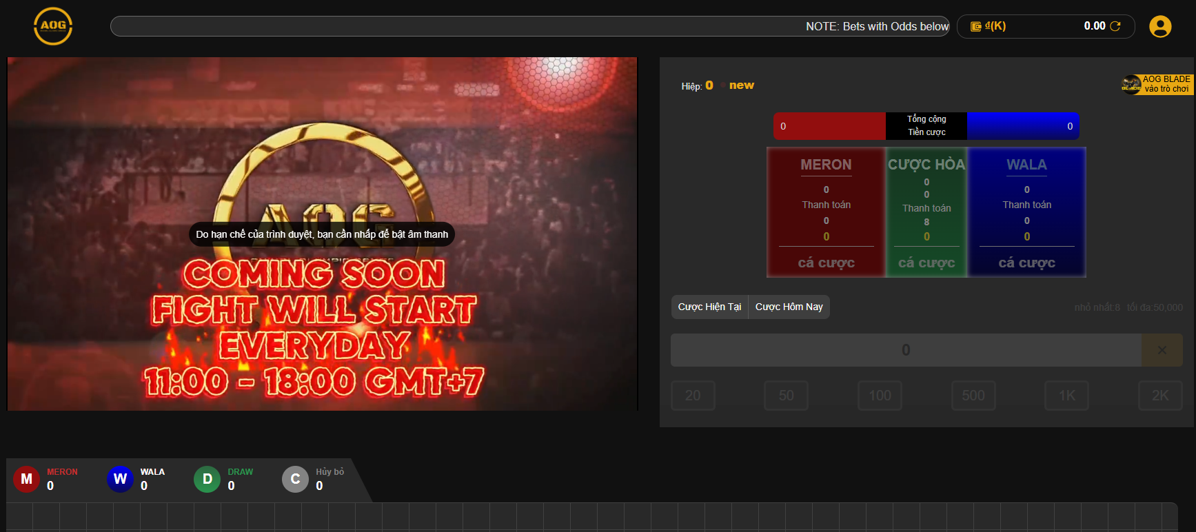 Bí kíp chinh phục sảnh đá gà DR88