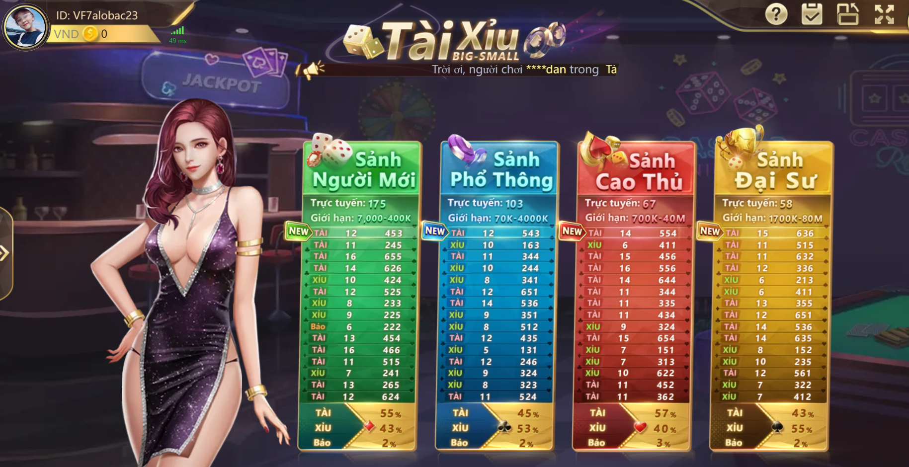 Bí kíp chinh phục sảnh game bài DR88